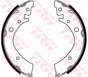 Bromsbackar, sats, Bakaxel, HONDA, 064B3-SA5-670, 43153-SA5-003, 43153-SA5-013, 43153-SA5-671, 43153-SA5-672, 43153-SA5-673, 43153-SA6-0