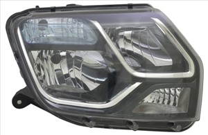 Strålkastare, Höger, DACIA DUSTER, 260105828R