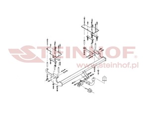 Dragkrok, Standard, FIAT SEDICI, SUZUKI SX4