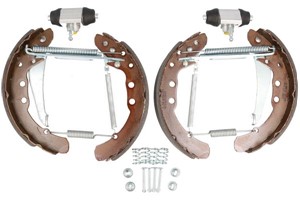 Bromsbackar, sats, Bakaxel, AUDI,SEAT,VW