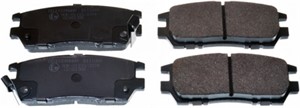 Bromsbeläggsats, Bakaxel, MITSUBISHI PAJERO II, PAJERO Canvas Top II, AY060MT003, MB858380, MB858463, MN102623, MR129579, MR205269, MR38