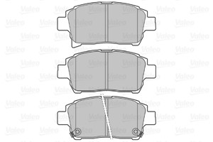Bromsbeläggsats, Framaxel, TOYOTA CELICA Coupé, ECHO Sedan, MR2 III, PRIUS Sedan, YARIS, YARIS VERSO, YARIS VERSO VAN, 04465-17100, 0446