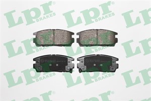 Bromsbeläggsats, Bakaxel, CHEVROLET CAPTIVA, OPEL ANTARA A, VAUXHALL ANTARA A, 1605123, 19149904, 22850988, 4817791, 4819239, 95459513,