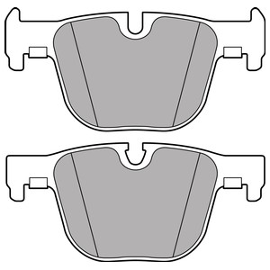 Bromsbeläggsats, Bakaxel, BMW, 3420 6799 813, 3421 6850 570