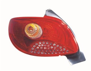 Baklykta, Höger, PEUGEOT 206+, 6351FX, 6351FY, 9682793280
