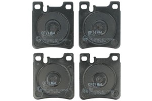 Bromsbeläggsats, Bakaxel, CHRYSLER,MERCEDES-BENZ, 0024200520, 0024201620, 0024201820, 0024204620, 0024208020, 0034203020, 0034204820, 00