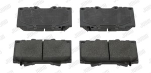 Bromsbeläggsats, Framaxel, LEXUS GX, LX, TOYOTA LAND CRUISER, LAND CRUISER 100, LAND CRUISER Pick-up, LAND CRUISER PRADO, TUNDRA Pick-up