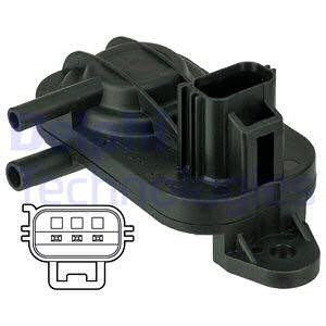 Sensor, avgastryck, , FORD,LAND ROVER,MAZDA,VOLVO, 1315684, 1381208, 1415606, 1416652, 1436292, 30684336, 30750460, 30757183, 307571894,