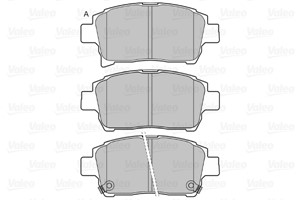 Bromsbeläggsats, Framaxel, TOYOTA, 04465-0D020, 04465-0W050, 04465-0W080, 04465-12580, 04465-12590, 04465-12592, 04465-13020, 04465-1305