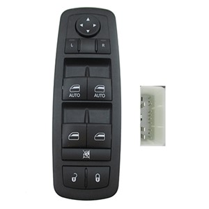 Brytare, fönsterhiss, Höger fram, JEEP GRAND CHEROKEE IV, 68184802AA, 68184802AB, 68184802AC