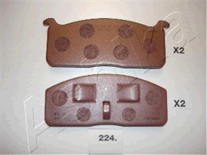 Bromsbeläggsats, Framaxel, TOYOTA DYNA Buss, DYNA Flak/chassi, HIACE Buss II, HIACE Skåp II, HIACE Skåp III, 0449126060, 0449135021