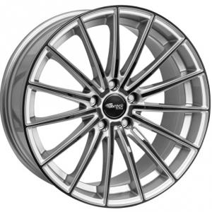 Brock B36 Crystal Silver Black 8x18 5/114.3 ET35 B72.6