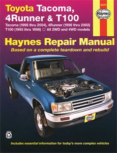 Haynes Reparationshandbok, Toyota Tacoma, 4Runner & T100, Universal