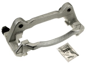 Hållare, bromsok, Framaxel, framaxel vänster, Vänster, AUDI,SEAT,SKODA,VW, 8V0 615 125