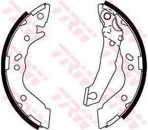 Bromsbackar, sats, Bakaxel, HYUNDAI ACCENT I, ACCENT Sedan, 58305-22A01