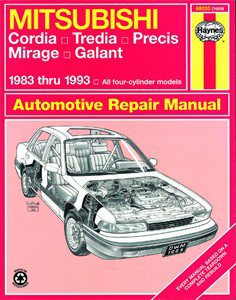 Haynes Reparationshandbok, Mitsubishi Cordia, Tredia, Galant, Universal