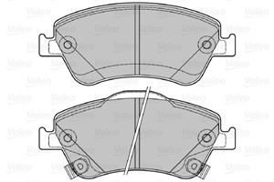 Bromsbeläggsats, Framaxel, TOYOTA AURIS, AURIS Skåp/halvkombi, AURIS VAN Skåp/halvkombi, COROLLA Sedan, 04465-02160, 04465-02200, 04465-