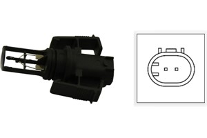Sensor, insugslufttemperatur, Nedre, Upptill, CHRYSLER,DAEWOO,JEEP,MERCEDES-BENZ,MITSUBISHI,SMART,SSANGYONG,VW, 0005422818, MN960276