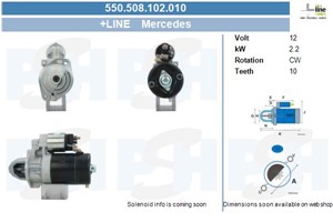 Startmotor, MERCEDES-BENZ,SSANGYONG, 0041517101, 0041517901, A0041516301, A004151630180, A0041516701, A0041517101, A004151710180