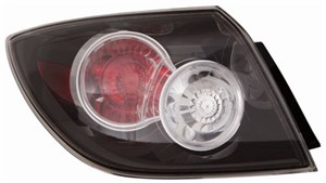 Baklykta, Vänster, MAZDA 3, BR5S-51-160B, BR5S-51-180D