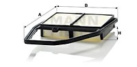 Luftfilter, HONDA CIVIC Coupé VII, CIVIC Hatchback VII, CIVIC Sedan VII, CIVIC Sedan VIII, FR-V, STREAM, 17220-PLD-000, 17220-PLD-Y00