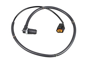 ABS-givare, Sensor, hjulvarvtal, Framaxel, framaxel vänster, Vänster, MITSUBISHI PAJERO IV, PAJERO Van IV, 4670A189
