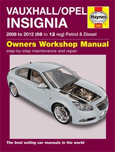 Haynes Reparationshandbok, Vauxhall/Opel Insignia, Universal