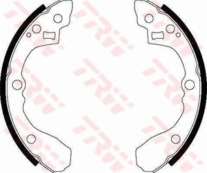 Bromsbackar, sats, Bakaxel, KIA RIO Halvkombi, RIO Sedan, 0K30A2628Z, 58305-1MA00, OK30A2628Z