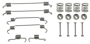 Tillbehörssats, bromsbackar, Bakaxel, CITROËN C1, PEUGEOT 107, TOYOTA AYGO, YARIS, 04408-20000