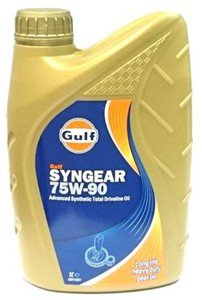 Transmissionsolja Gulf Syngear 75W-90, Universal