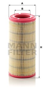 Luftfilter, IVECO, 0.900.0301.0, 006000789F1, 11883618, 1403068, 16546-GG01A, 16631880, 17741-F9810-71, 190 3669, 299 2677, 299 7050, 30