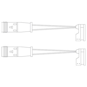 Slitvarnarsats, bromsbelägg, Bakaxel, Framaxel, MERCEDES-BENZ, 164 540 1017, 210 540 1517, 220 540 1517, 2E0 906 206G, 639 540 1417, 906