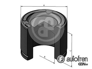 Kolv, bromsok, Bakaxel, DODGE NITRO, NITRO VAN, JEEP CHEROKEE, WRANGLER III, WRANGLER IV, 68003882AA