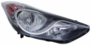 Strålkastare, Vänster, HYUNDAI ELANTRA Sedan V, 92101-3X020