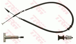 Vajer, parkeringsbroms, Bak, Höger, FIAT BRAVO I, MAREA, MAREA Weekend, 46414289, 46460478, 46465949