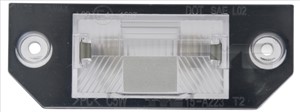 Belysning, registreringsskylt, Tvåsidig, FORD C-MAX, FOCUS II, FOCUS Cabriolet II, FOCUS C-MAX, FOCUS Sedan II, FOCUS Turnier II, 3M5A13