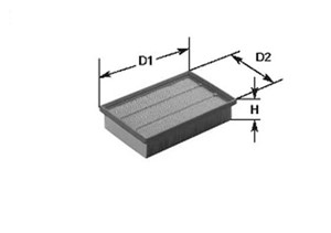 Luftfilter, CITROËN XSARA, XSARA Break, XSARA Coupé, XSARA PICASSO, PEUGEOT 206 CC, 206 Halvkombi, 206 SW, 206 Van, 1444H0, 1444J3, 1444