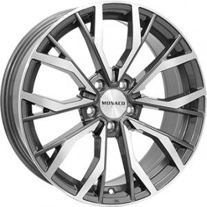 Monaco GP5 Anthracite Polish 8x18 5/120 ET42 B72.6