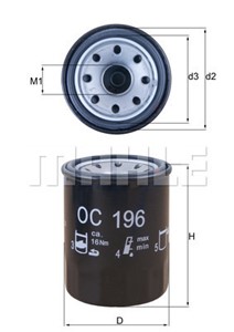 Oljefilter, CITROËN,FIAT,FORD,FORD USA,HONDA,INFINITI,ISUZU,MAZDA,MITSUBISHI,NISSAN,OPEL,PEUGEOT,PROTON,VOLVO, 00308662667, 0649013, 064