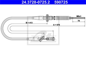 Vajer, koppling, OPEL AGILA, VAUXHALL AGILA Mk I, 47 05 607, 47 07 843, 9210082, 9216431