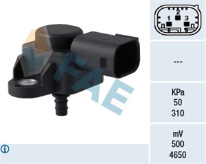Sensor, laddtryck, Insugsgrenrör, JEEP,MERCEDES-BENZ,SMART, 0000071775581, 004 153 84 28, 0041538428, 006 153 15 28, 006 153 99 28, 0061