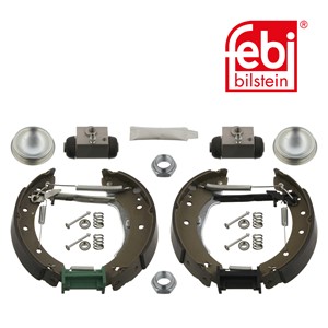 Bromsbackar, sats, Bakaxel, PEUGEOT 206 Halvkombi, 206 Sedan, 206 SW, 206 Van, 4241.9F