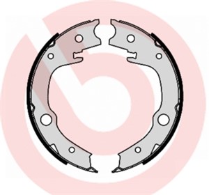 Bromsbackar, sats, Bakaxel, TOYOTA, 0449505040, 4654002010, 4654020080, 4654032020, A213502210