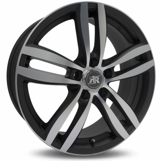 Racer Target Black Machined Face 6,5/16 5/108 ET47 B65.1