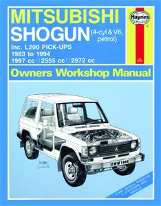 Haynes Reparationshandbok, Mitsubishi Shogun & L200, Universal