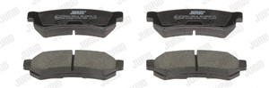 Bromsbeläggsats, Bakaxel, CHEVROLET,DAEWOO, 5550085Z10, 55500-85Z10, 55500T85Z10, 96800089