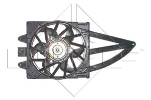 Fläkt, kylare, FIAT PANDA, PANDA Skåp/halvkombi, 11213-74020, 210 324 36 04, 51732070, 51764536, 51829973, A210 324 36 04