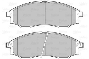 Bromsbeläggsats, Framaxel, NISSAN NAVARA, NP300 PICKUP, PATHFINDER II, PICK UP, 410607Z025, 41060-7Z025, 410607Z026, 41060-7Z026, 41060V