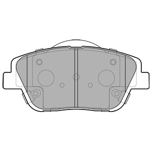 Bromsbeläggsats, HYUNDAI ELANTRA Sedan V, SONATA V, KIA OPTIMA, 58101-2TA50, 58101-3QA10, 58101-3QA50, 58101-3XA00, 581013XA10, 58101-4U