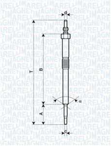 Glödstift, HONDA, 12291 RBD E011, 12291 RMA XE011, 12291RBDE01, 12291-RBD-E01, 12291-RL0-G01